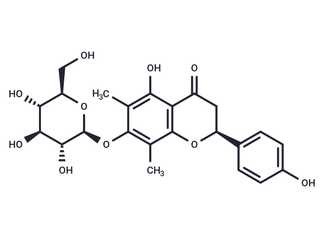 Farrerol 7-O-β-D-glucopyranoside