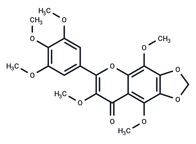 3,5,8,3',4',5'-Hexamethoxy-6,7-methylenedioxyflavone