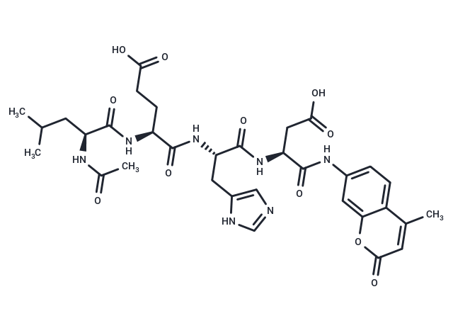 Ac-LEHD-AMC (trifluoroacetate salt)