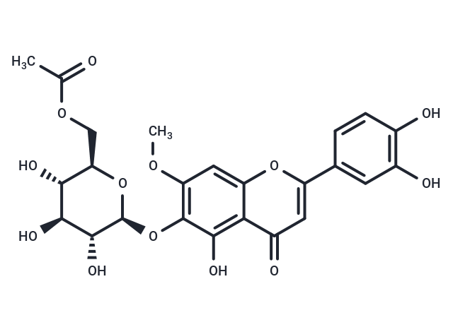 Pedaliin 6''-acetate