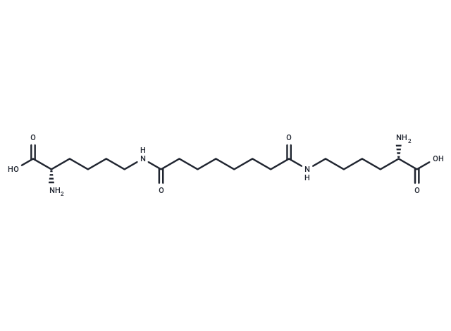 L-Lysine, N6,N6'-(1,8-dioxo-1,8-octanediyl)bis-