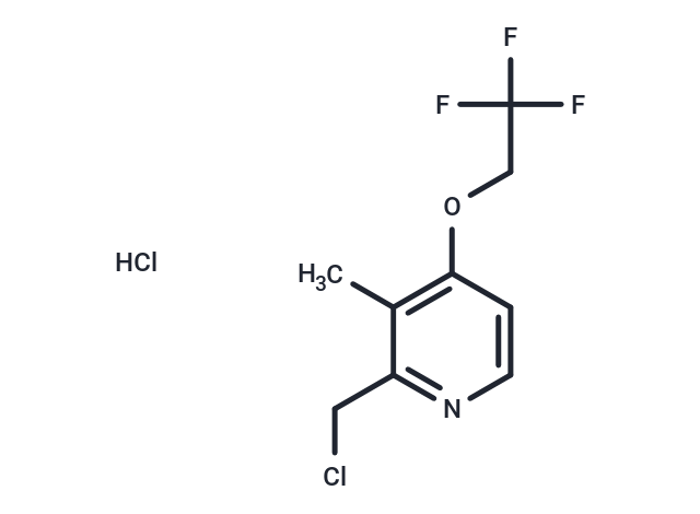 2-Chloromethyl-3-methyl-4-(2,2,2-trifluoroethoxy)pyridine hydrochloride