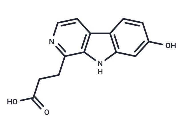 7-Hydroxy-beta-carboline-1-propionic acid