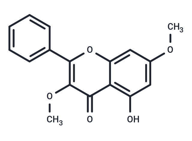 5-hydroxy-3,7-dimethoxy-2-phenylchromen-
