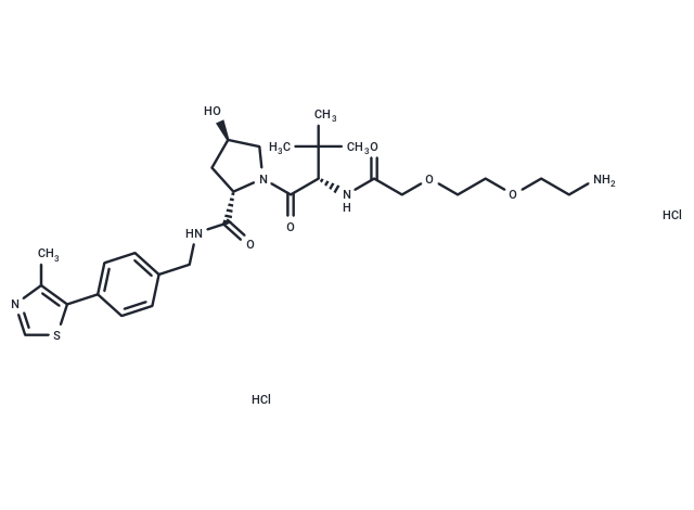 (S,R,S)-AHPC-PEG2-NH2 dihydrochloride