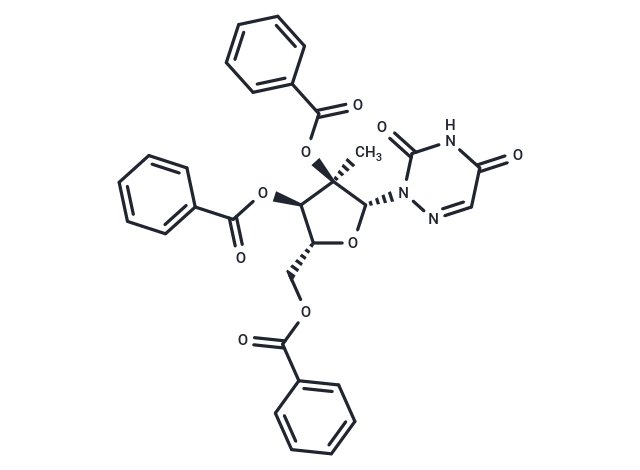 2',3',5'-Tri-O-benzoyl-2'-b-C-methyl-6-azauridine