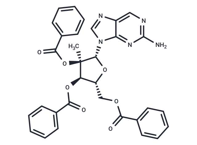 2-Amino-9-[(2,3,5-tri-O-benzoyl-2-C-methyl-β-D-ribofuranosyl)]-9H-purine