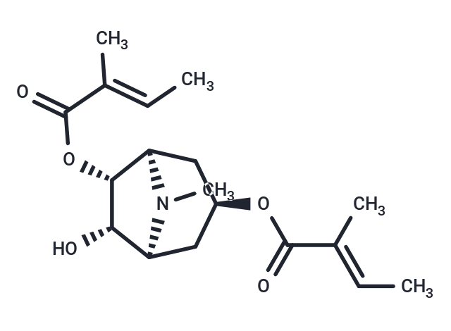 3α,6β-Ditigloyloxytropan-7β-ol