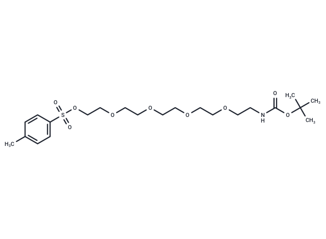 2,2-Dimethyl-4-oxo-3,8,11,14,17-pentaoxa-5-azanonadecan-19-yl 4-methylbenzenesulfonate