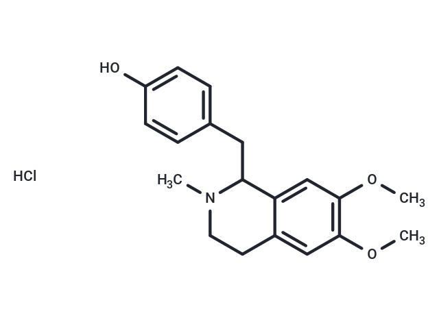 Armepavine hydrochloride, (+/-)-