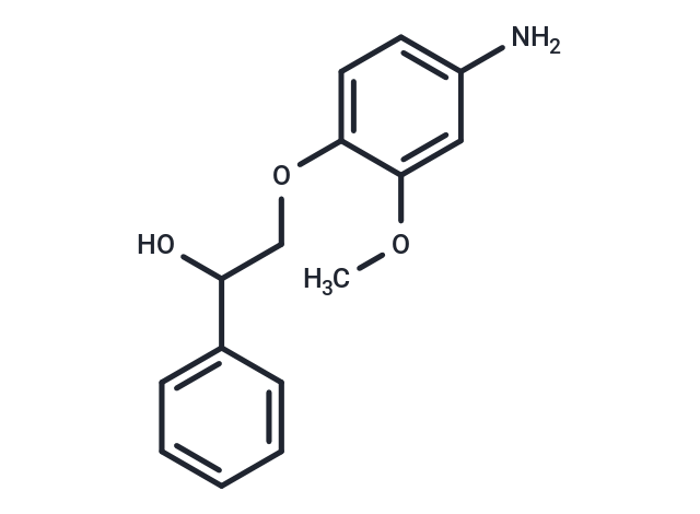 Benzyl alcohol, alpha-((4-amino-2-methoxyphenoxy)methyl)-