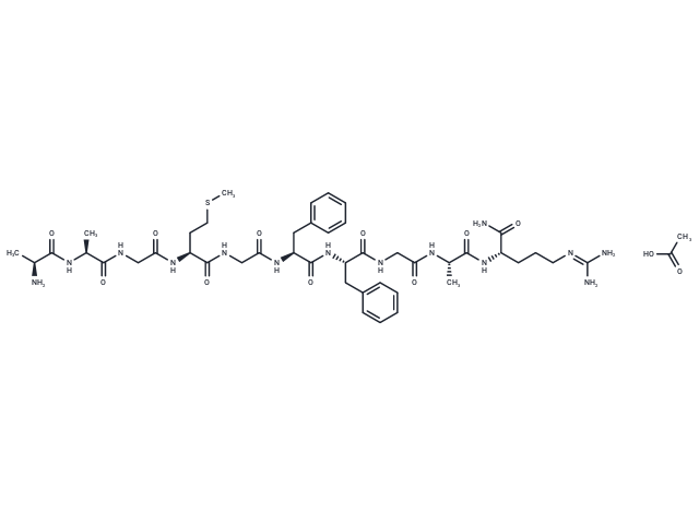 Urechistachykinin II acetate