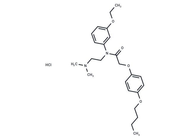 Acetamide, 2-(p-butoxyphenoxy)-N-(2-(dimethylamino)ethyl)-N-(m-ethoxyphenyl)-, hydrochloride