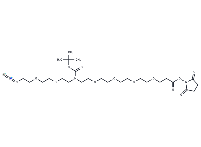 N-(Azido-PEG2)-N-Boc-PEG4-NHS ester