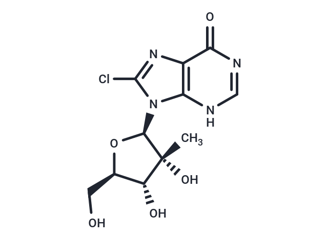 8-Chloro-2’-beta-C-methyl   inosine