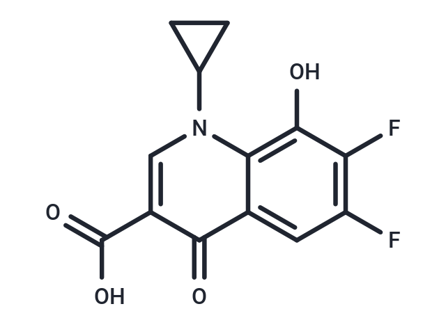 1-Cyclopropyl-6,7-difluoro-8-hydroxy-4-oxo-1,4-dihydroquinoline-3-carboxylic acid