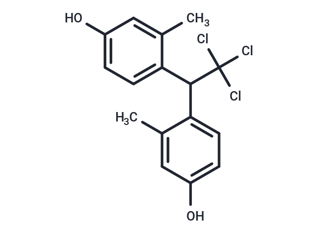 m-Cresol, 4,4'-(2,2,2-trichloroethylidene)di-