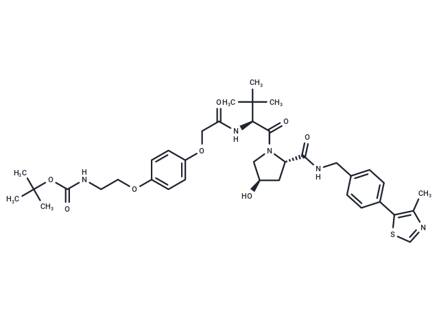 (S,R,S)-AHPC-O-Ph-PEG1-NH-Boc