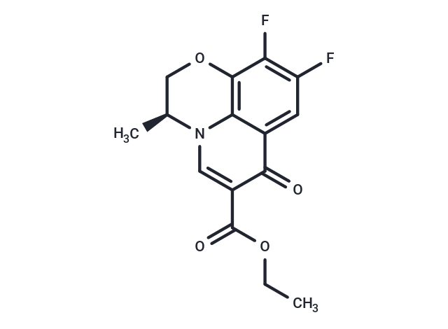 (S)-Ethyl 9,10-difluoro-3-methyl-7-oxo-3,7-dihydro-2H-[1,4]oxazino[2,3,4-ij]quinoline-6-carboxylate