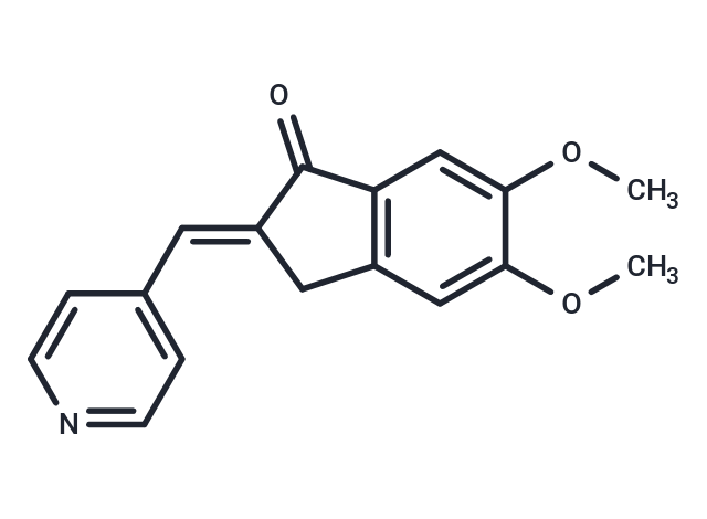 5,6-Dimethoxy-2-(pyridin-4-ylmethylene)-2,3-dihydro-1H-inden-1-one