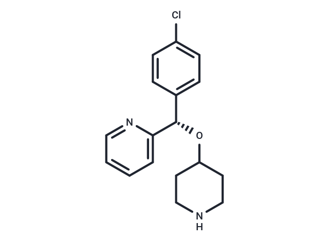 (S)-2-((4-Chlorophenyl)(piperidin-4-yloxy)methyl)pyridine