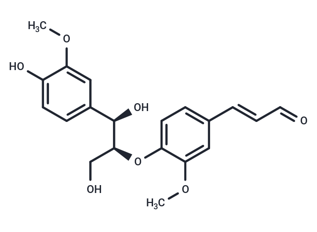 threo-Guaiacylglycerol-beta-coniferyl aldehyde ether