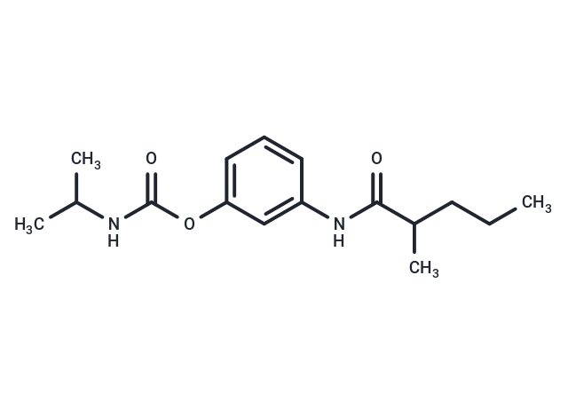 Valeranilide, 3'-hydroxy-2-methyl-, isopropylcarbamate (ester)