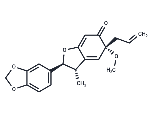 1,6-Dihydro-4,7'-epoxy-1-methoxy-3',4'-methylenedioxy-6-oxo-3,8'-lignan