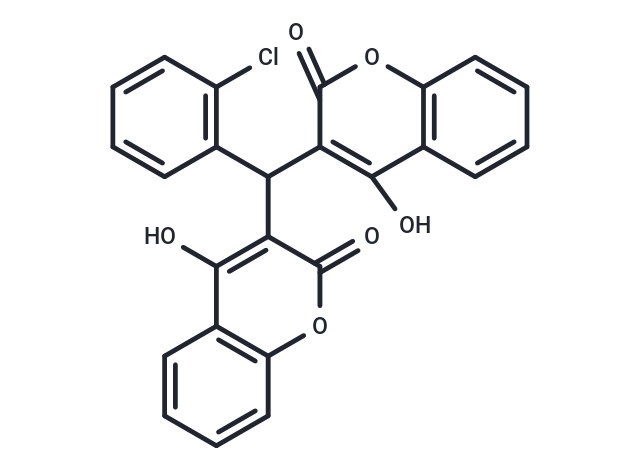 3,3'-((2-Chlorophenyl)methylene)bis(4-hydroxy-2H-chromen-2-one)