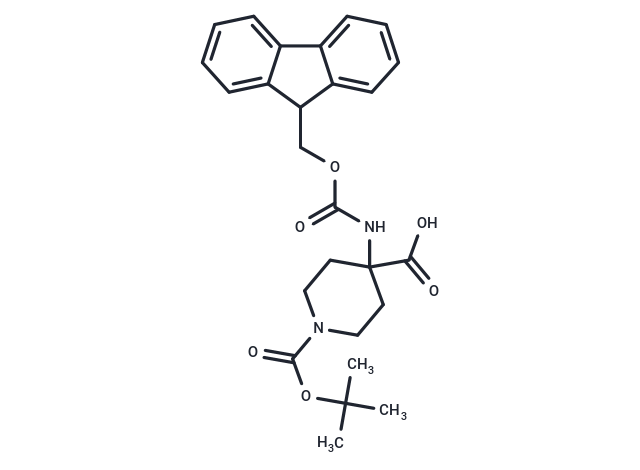 4-(9H-fluoren-9-ylmethoxycarbonylamino)-piperidine-1,4-dicarboxylic acid mono-tert-butyl ester