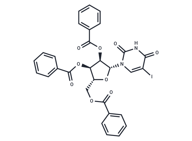 2’,3’,5’-Tri-O-benzoyl-5-iodouridine