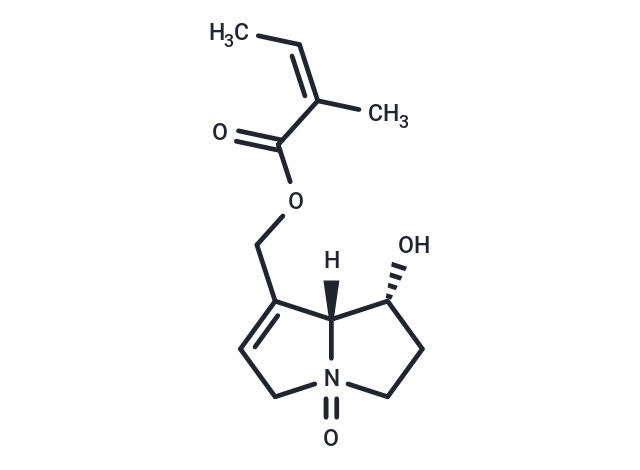 9-Angeloylretronecine N-oxide