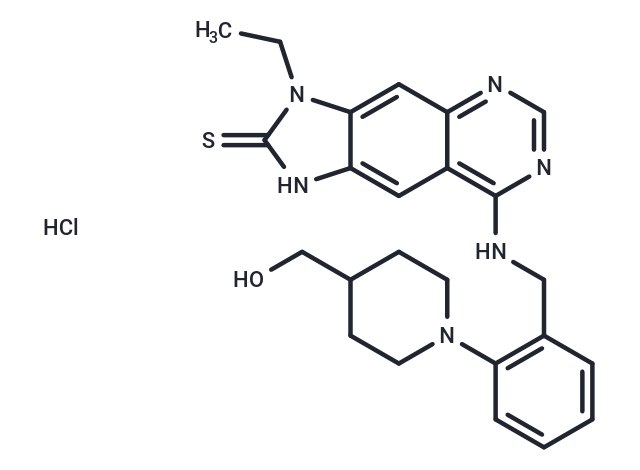 Thioquinapiperifil dihydrochloride