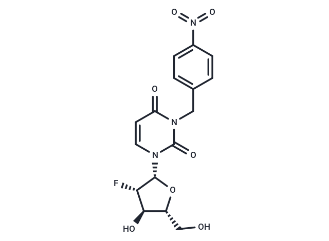 2’-Deoxy-2’-fluoro-N3-(4-nitrobenzyl)-beta-D-arabinouridine