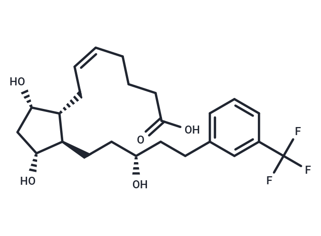 17-trifluoromethylphenyl-13,14-dihydro trinor Prostaglandin F2α
