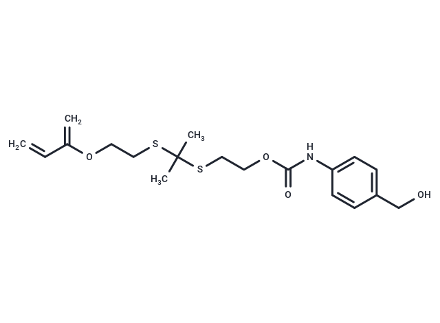 BnOH-NH-bis-(C2-S)-propane-O-isoprene ester