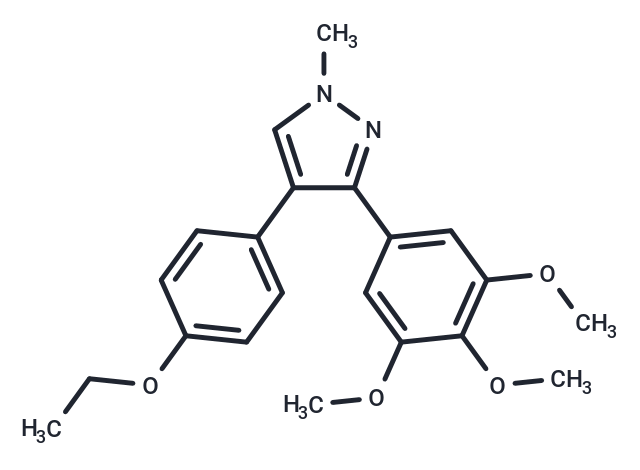 Tubulin inhibitor 1