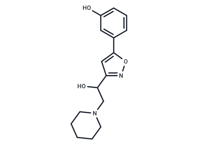 1-Piperidineethanol, alpha-(5-(3-hydroxyphenyl)-3-isoxazolyl)-