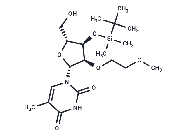3’-O-(t-Butyldimethylsilyl)-2’-O-(2-methoxyethyl)-5-methyluridine