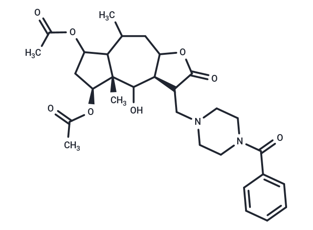 N'-Phenacylpiperazineinnuchenenolide C
