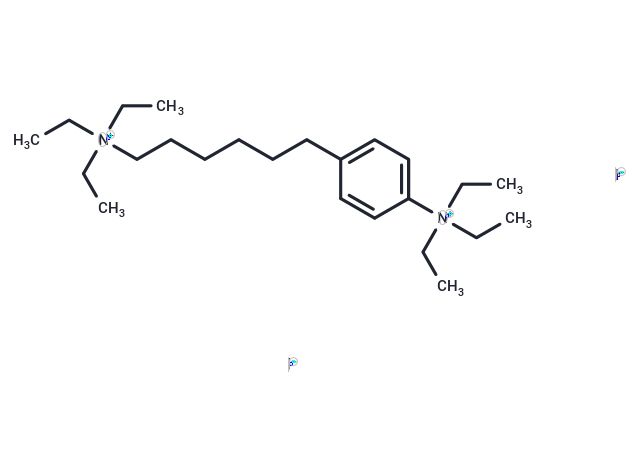 Ammonium, (6-(p-triethylammoniophenyl)hexyl)triethyl-, diiodide
