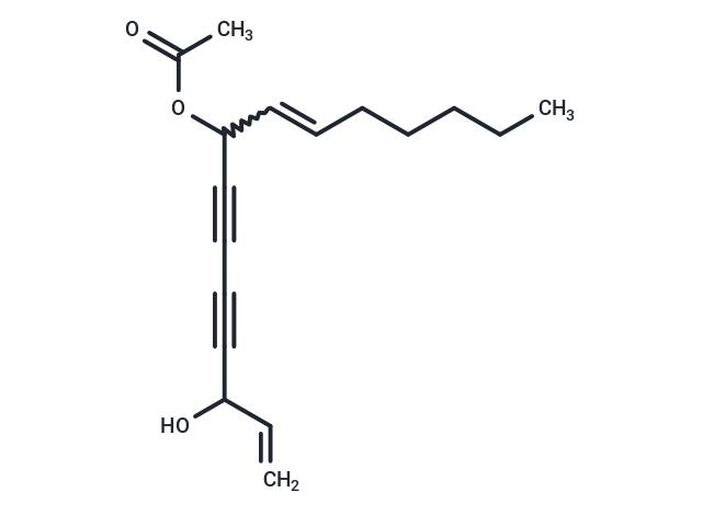 8-Acetoxypentadeca-1,9Z-diene-4,6-diyn-3-ol