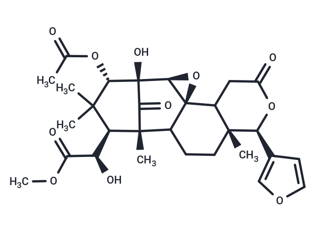 Detigloylswietenine, 2-Hydroxy, 8?,30?-epoxide, 3-