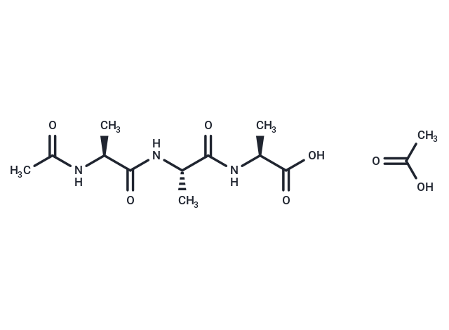 Acetyltrialanine acetate