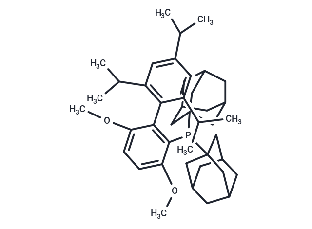 Di(adamantan-1-yl)(2',4',6'-triisopropyl-3,6-dimethoxy-[1,1'-biphenyl]-2-yl)phosphine