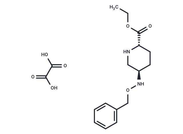 (2S,5R)-Ethyl 5-((benzyloxy)amino)piperidine-2-carboxylate oxalate