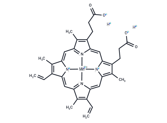 Mn(II) protoporphyrin IX