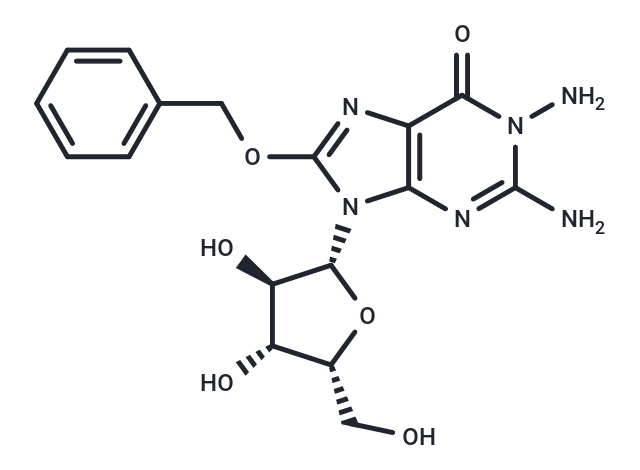 1-Amino-8-benzyloxy-9-(b-D-xylofuranosyl)guanine