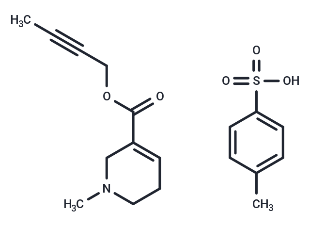 Arecaidine but-2-ynyl ester tosylate