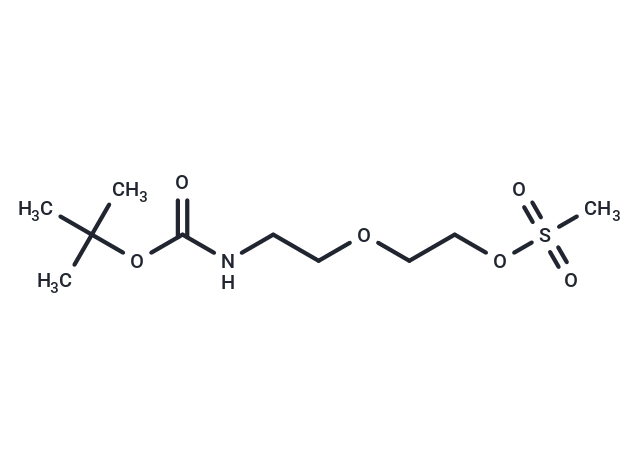 Boc-N-PEG2-Ms